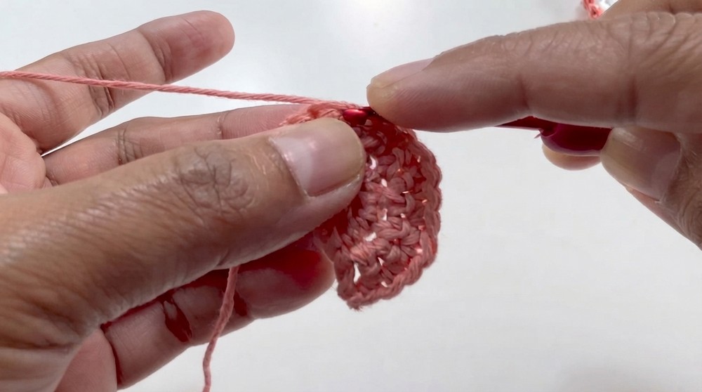 Crochet Heart Shaped Mini Pouch Pattern 2