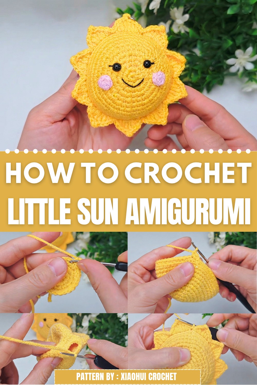 Crochet Little Sun Amigurumi Pattern