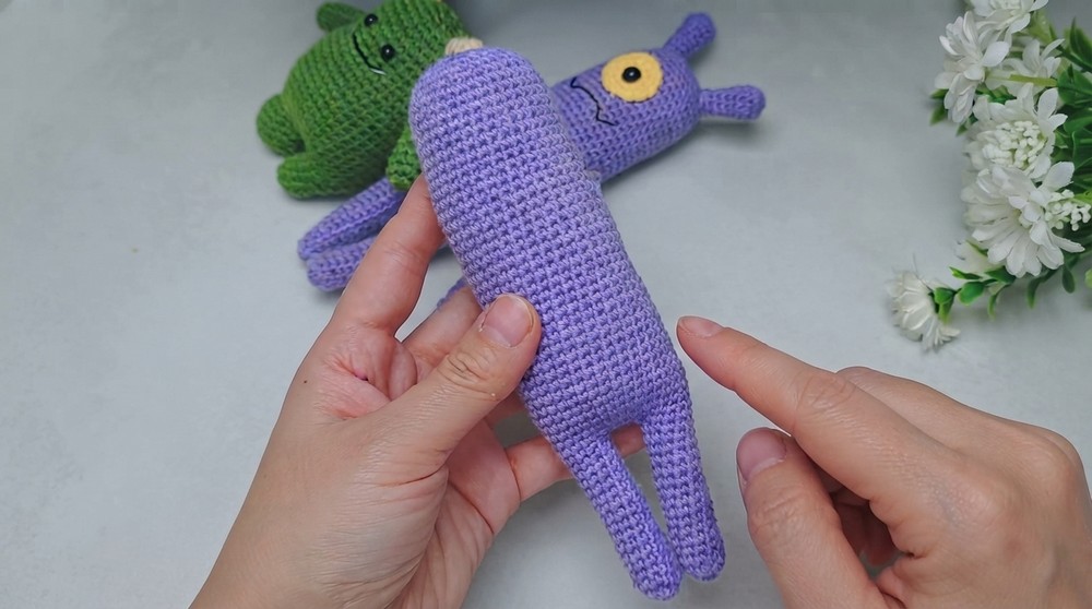 Crochet Long Armed Monster Pattern 4