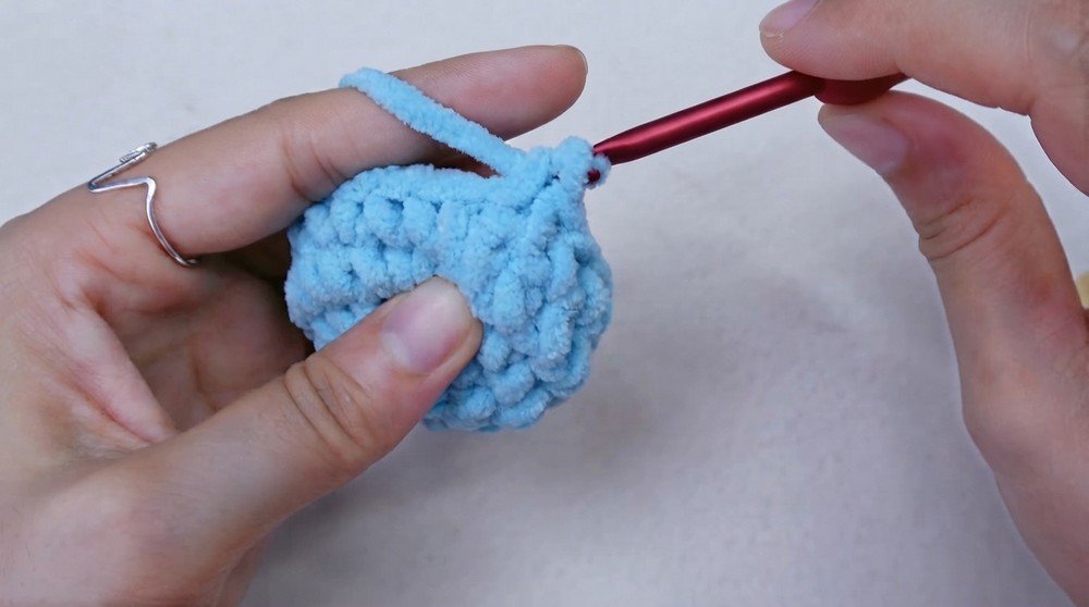 Crochet No-Sew Octopus Pattern 3