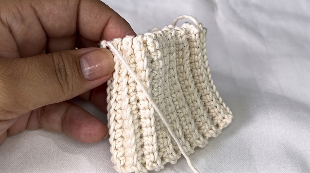 Crochet Pumpkin Keychain Pattern 3
