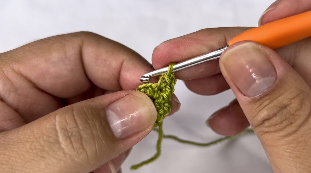 Crochet Pumpkin Keychain Pattern 5