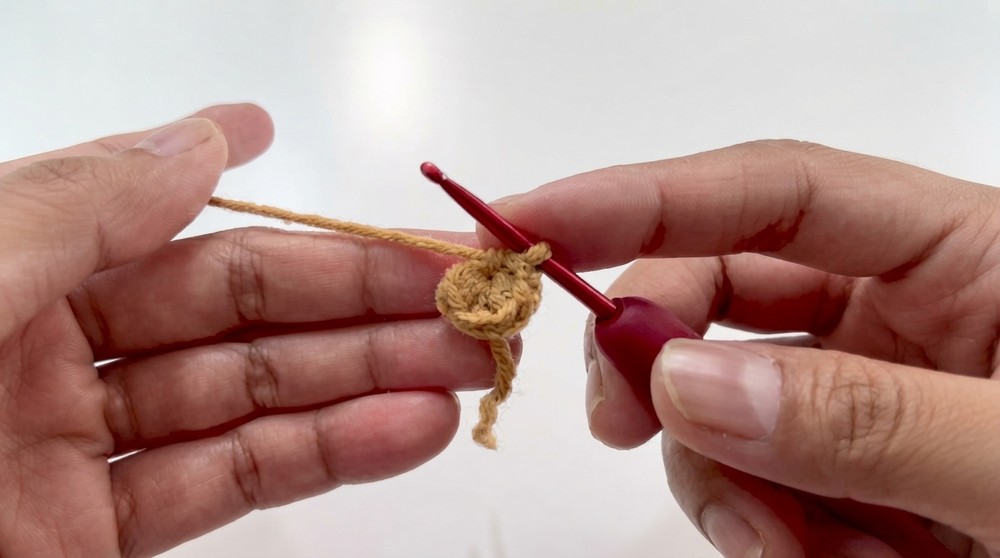 Crochet Reindeer Bookmark Pattern 1