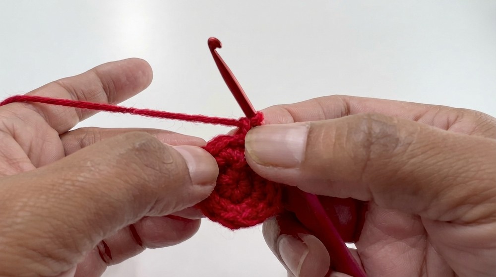 Crochet Reindeer Bookmark Pattern 5