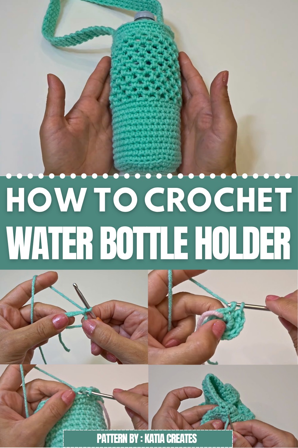 Crochet Water Bottle Holder Pattern