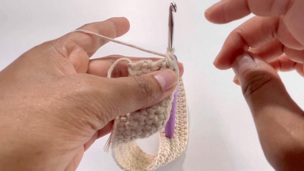 Cute Crochet Beach Bag Pattern 2