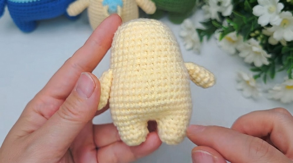 Cute Crochet Monster Baby Pattern 4