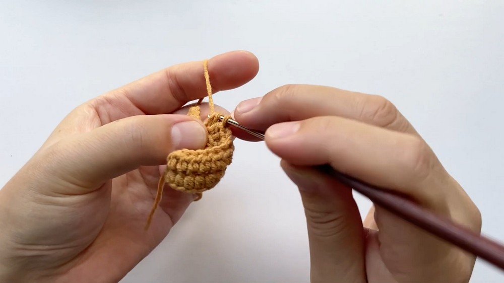 Cute Crochet Pumpkin Keychain Pattern 2