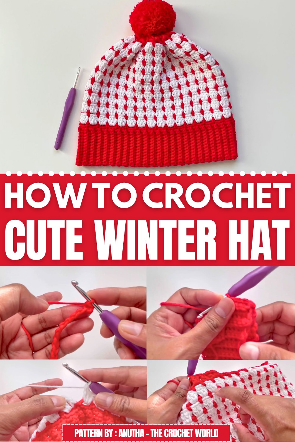 Cute Crochet Winter Hat Pattern