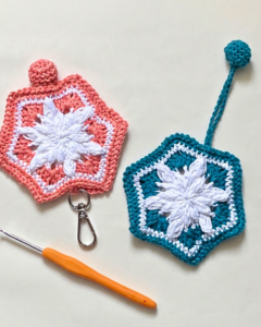 Easy Crochet Key Holder Pattern 7