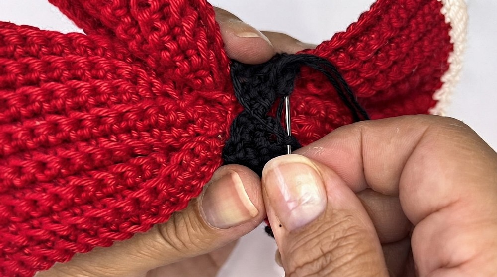 Easy Crochet Pencil Bow Pattern 6