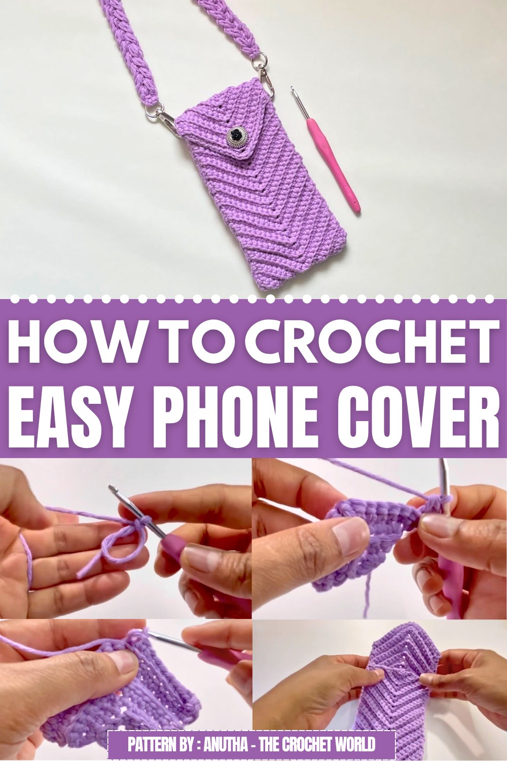 Easy Crochet Phone Cover Pattern