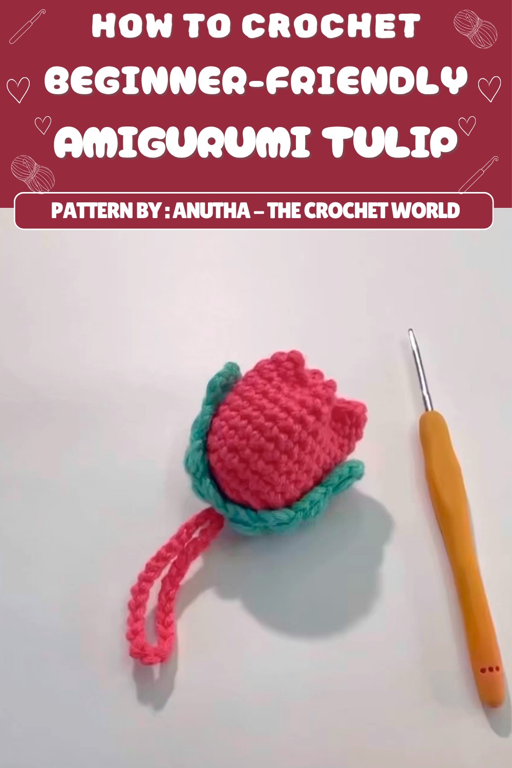 Free Crochet Amigurumi Tulip Pattern