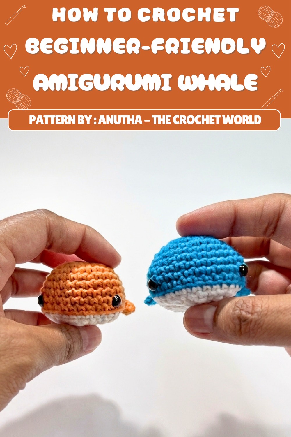 Free Crochet Amigurumi Whale Pattern