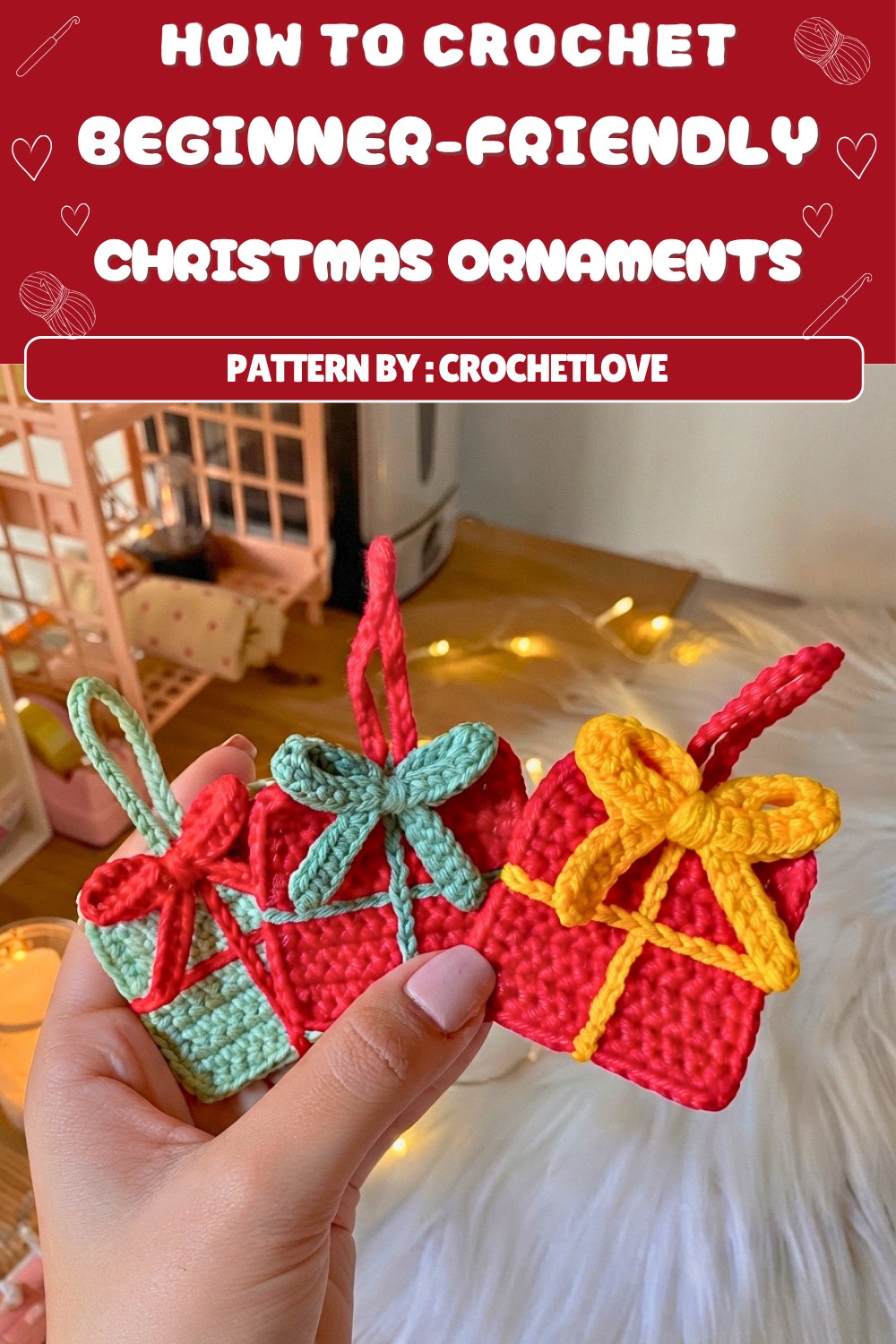 Free Crochet Christmas Ornaments Pattern
