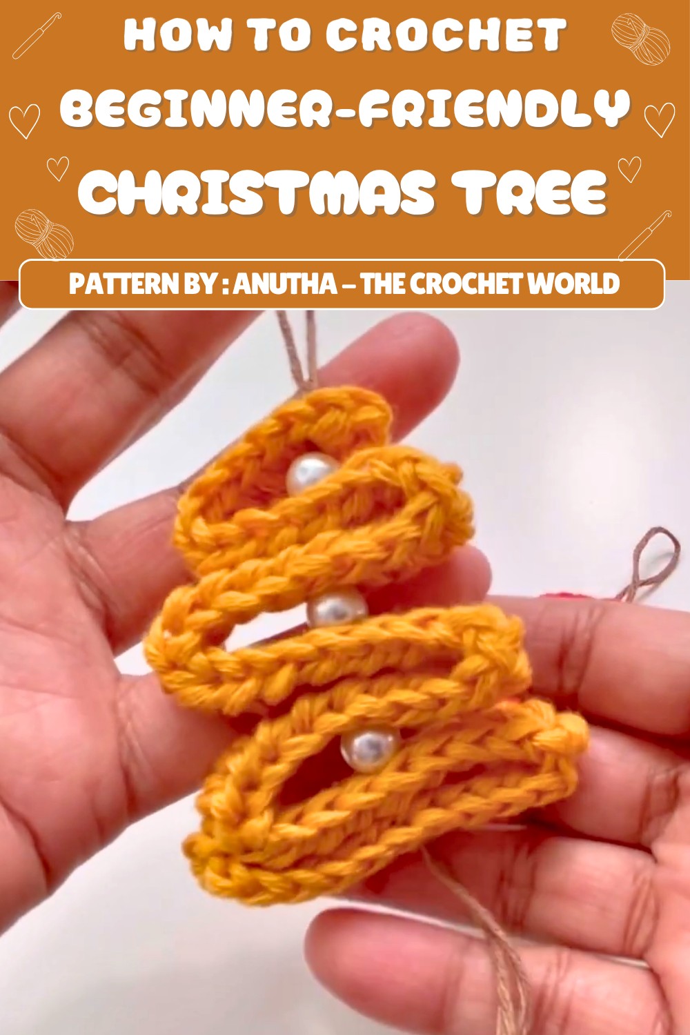 Free Crochet Christmas Tree Ornament Pattern