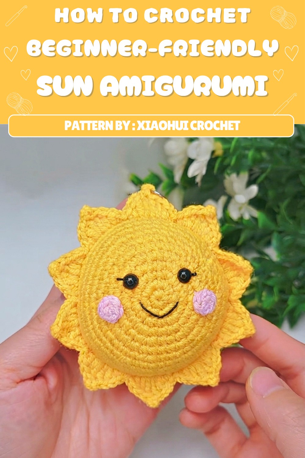 Free Crochet Little Sun Amigurumi Pattern
