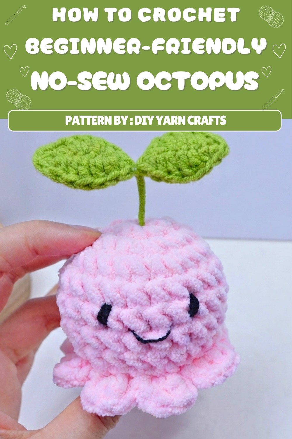 Free Crochet No-Sew Octopus Pattern