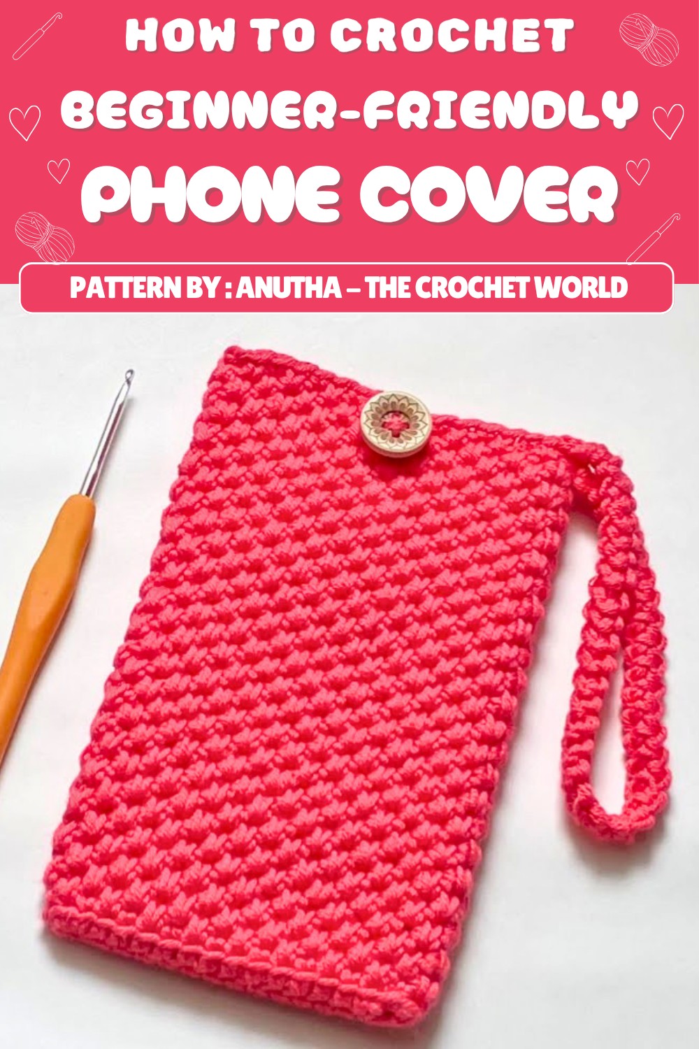 Free Crochet Phone Cover Pattern