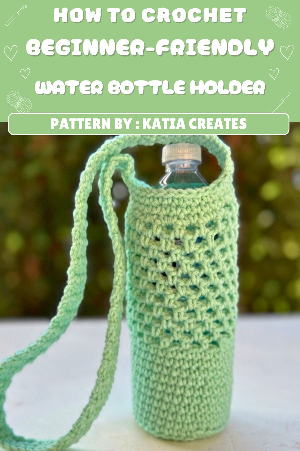 Free Crochet Water Bottle Holder Pattern