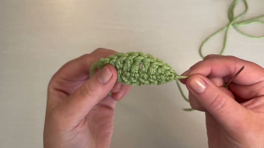 Beautiful Crochet Leaf Pattern 4