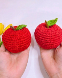 Crochet Apple Amigurumi Pattern 5