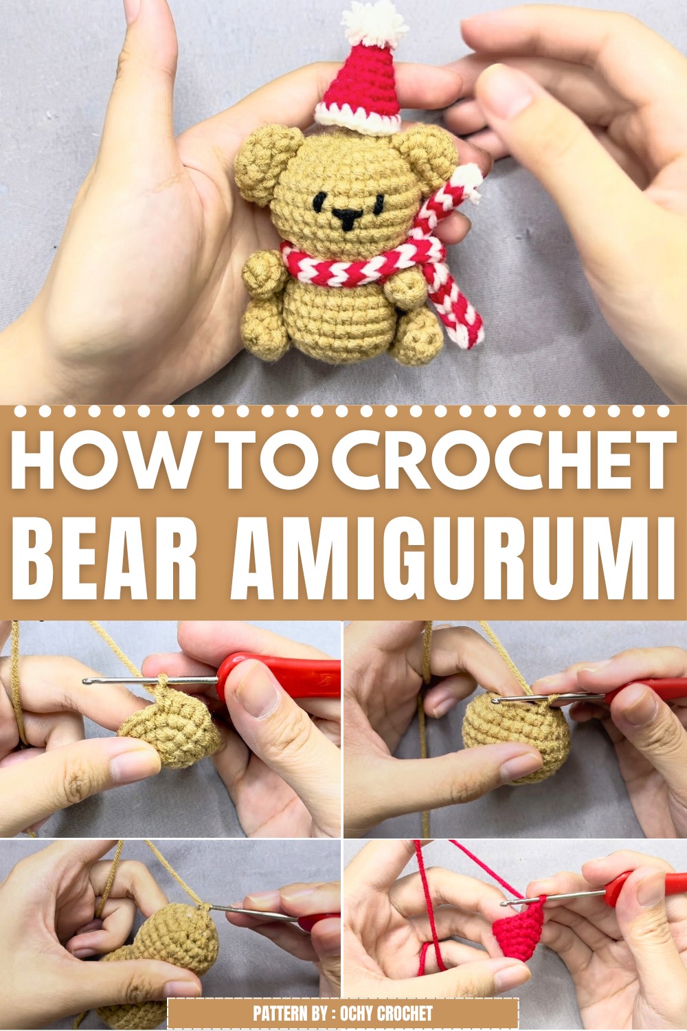 Crochet Bear Amigurumi Pattern