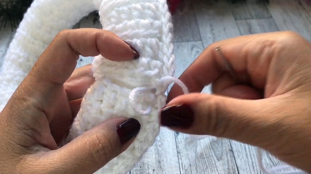 Crochet Christmas Wreath Pattern 3