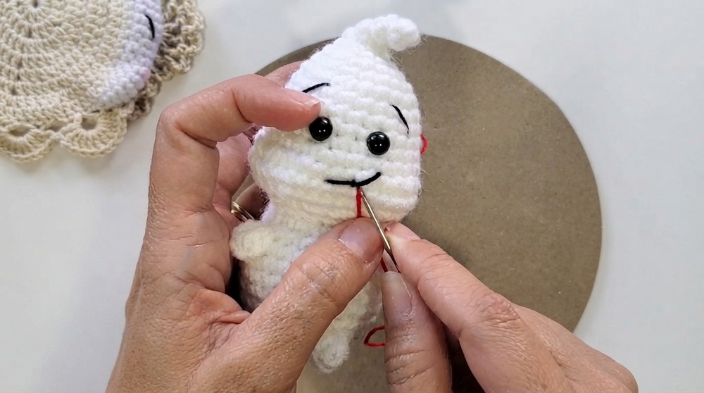 Crochet Ghost Amigurumi Pattern 5