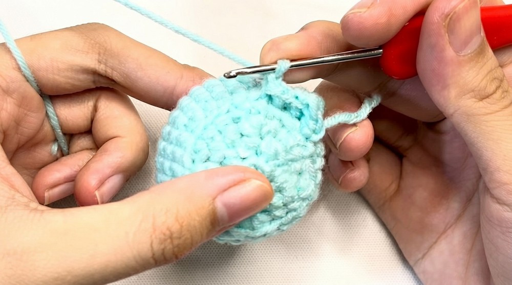 Crochet Hangyodon With Octopus Hat Pattern 4