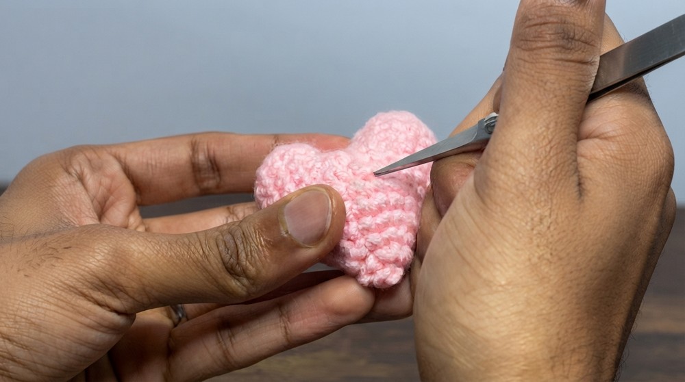 Crochet Heart Amigurumi Pattern 5