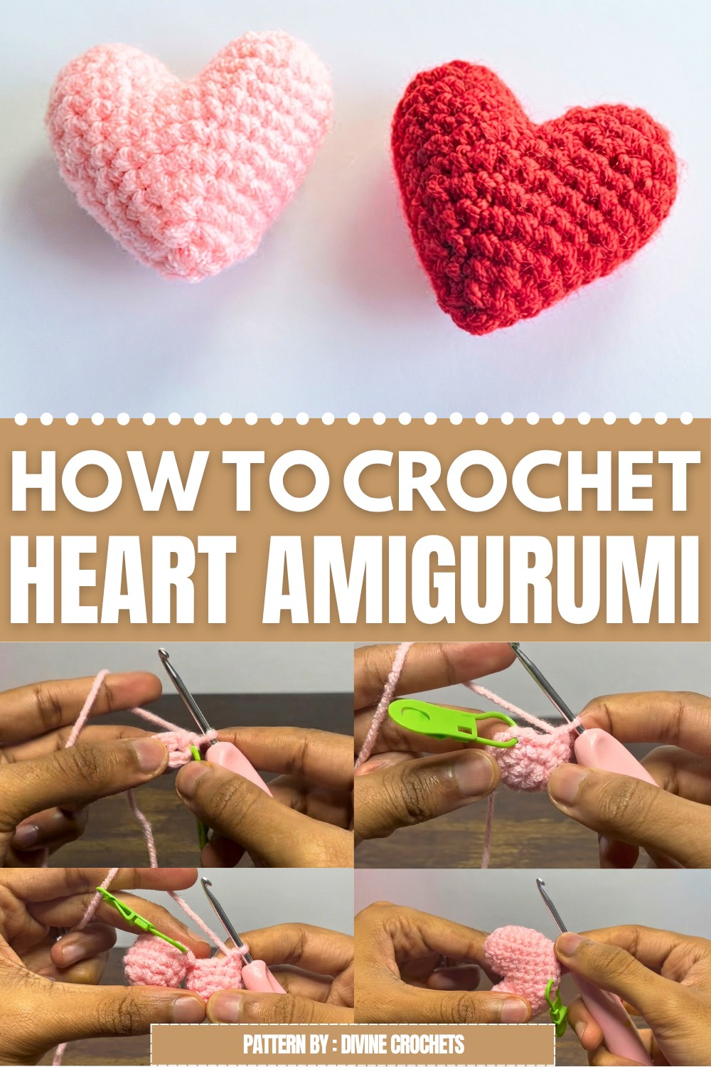 Crochet Heart Amigurumi Pattern