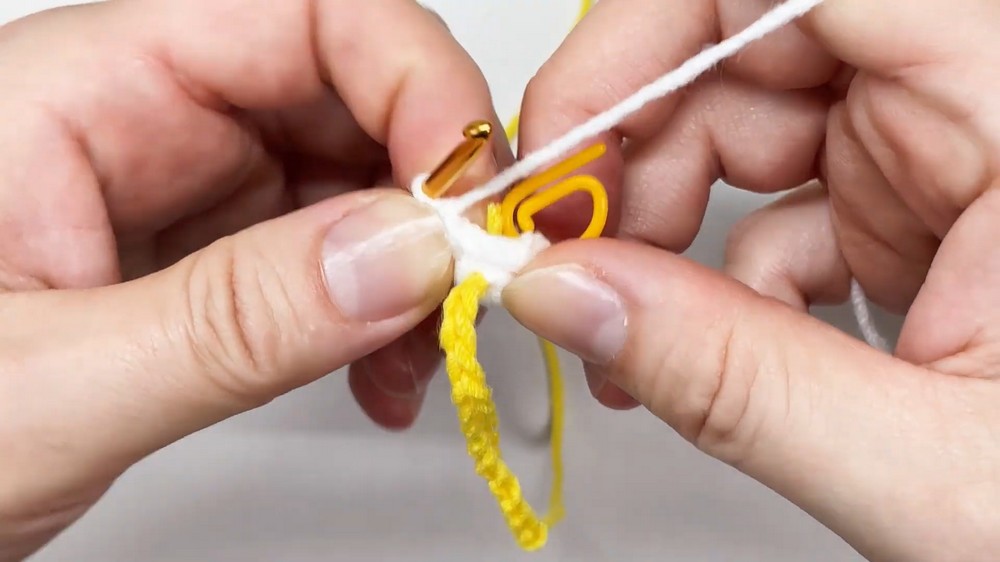 Crochet Lemon Doll Keychain Pattern 1