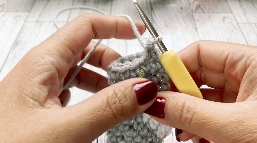 Crochet Mini Christmas Stocking Pattern 4