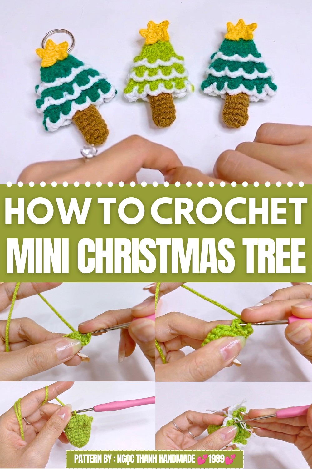 Crochet Mini Christmas Tree Pattern