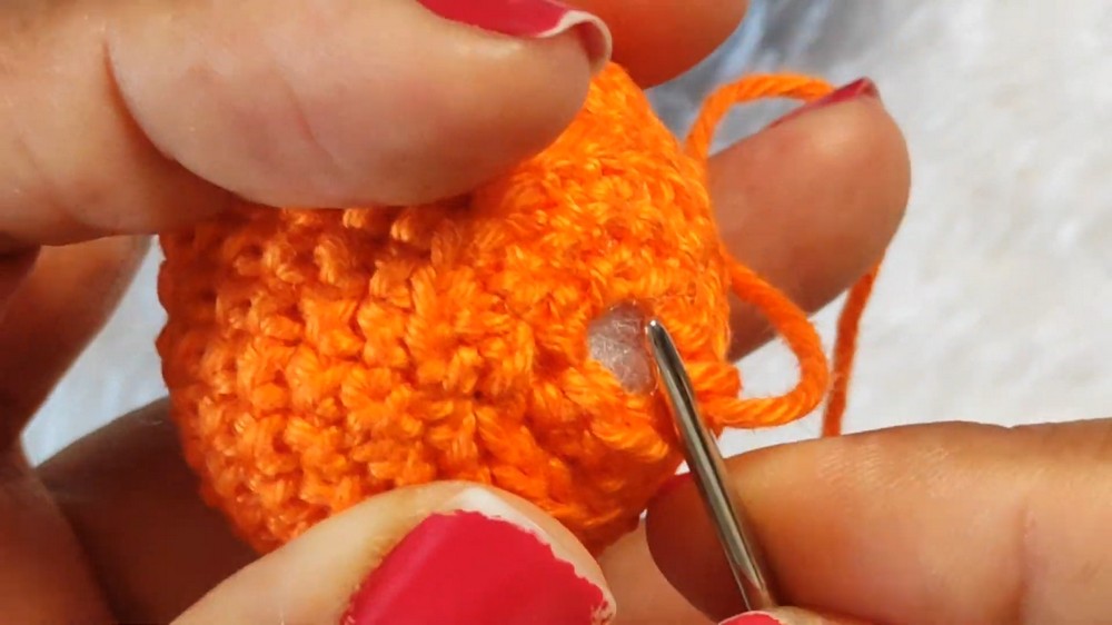 Crochet Octopus Keychain Pattern 4