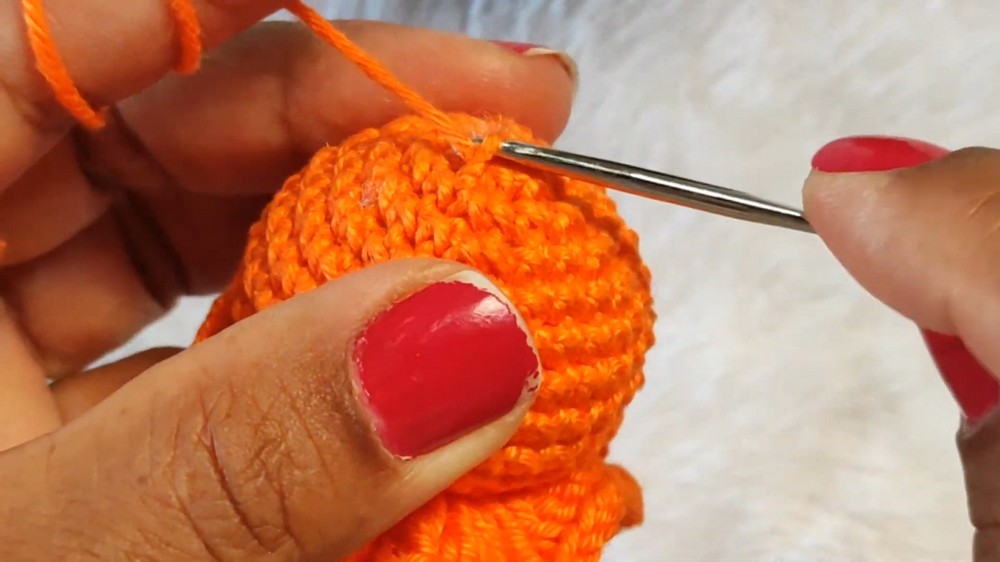 Crochet Octopus Keychain Pattern 5