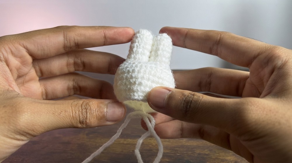 Cute Crochet Miffy Keychain Pattern 4