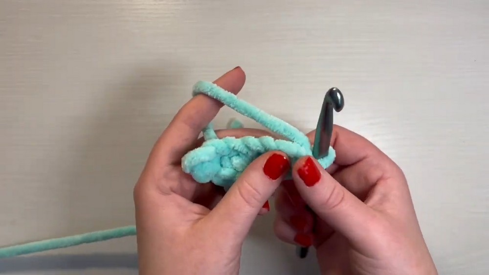 Cute Crochet Peach Plushie Pattern 6