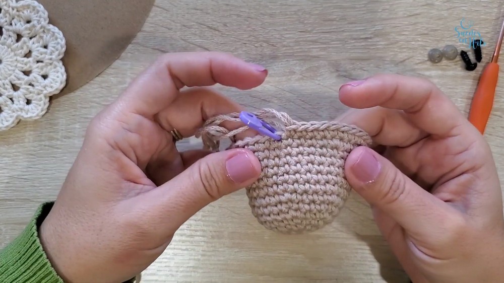 Cute Crochet Puppy Keychain Pattern 2