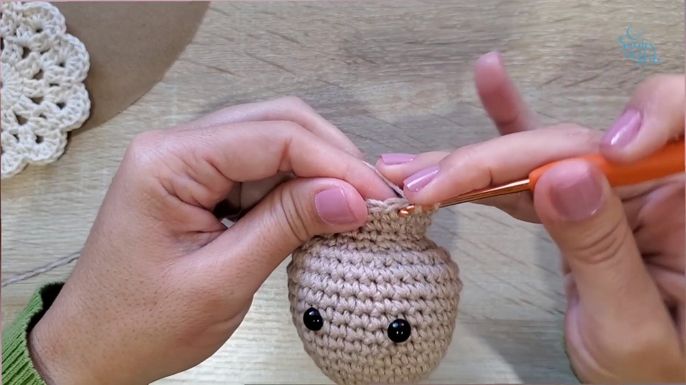 Cute Crochet Puppy Keychain Pattern 3