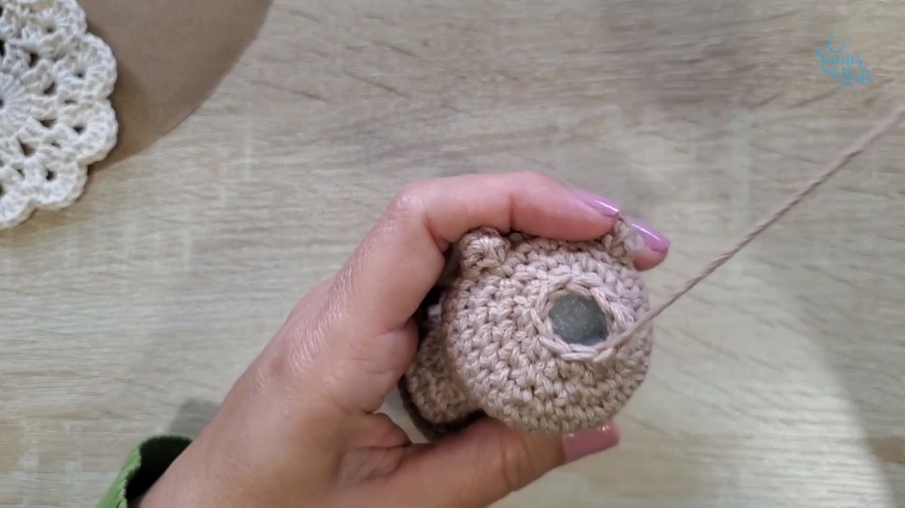 Cute Crochet Puppy Keychain Pattern 4