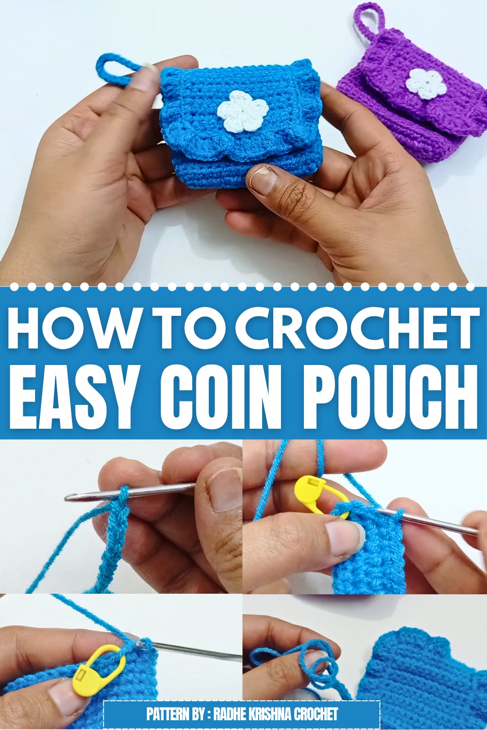 Easy Crochet Coin Pouch Pattern