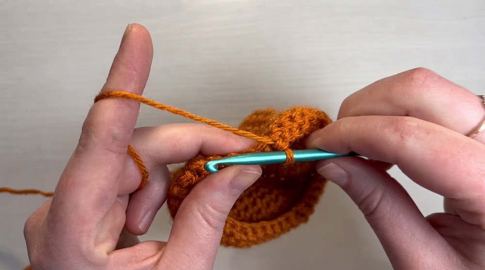 Easy Crochet Small Pumpkin Pattern 2