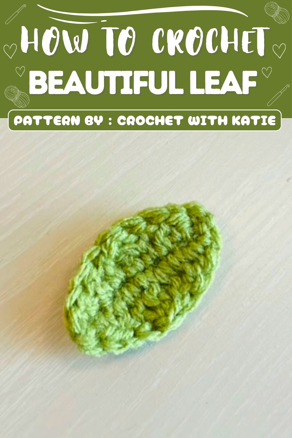 Free Beautiful Crochet Leaf Pattern