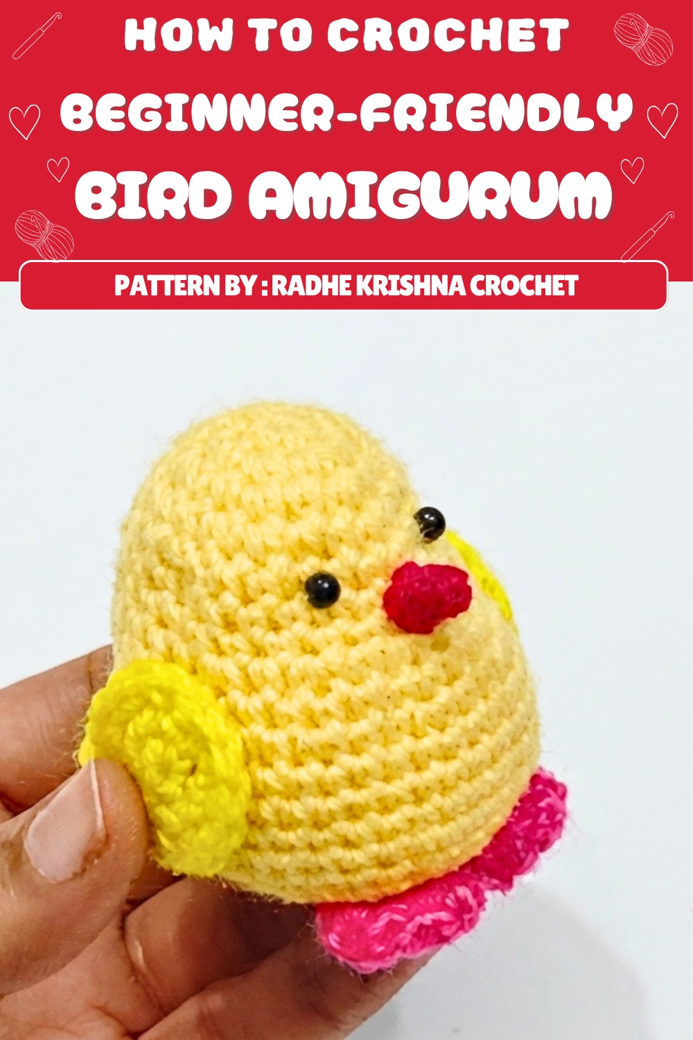 Free Crochet Bird Amigurumi Pattern