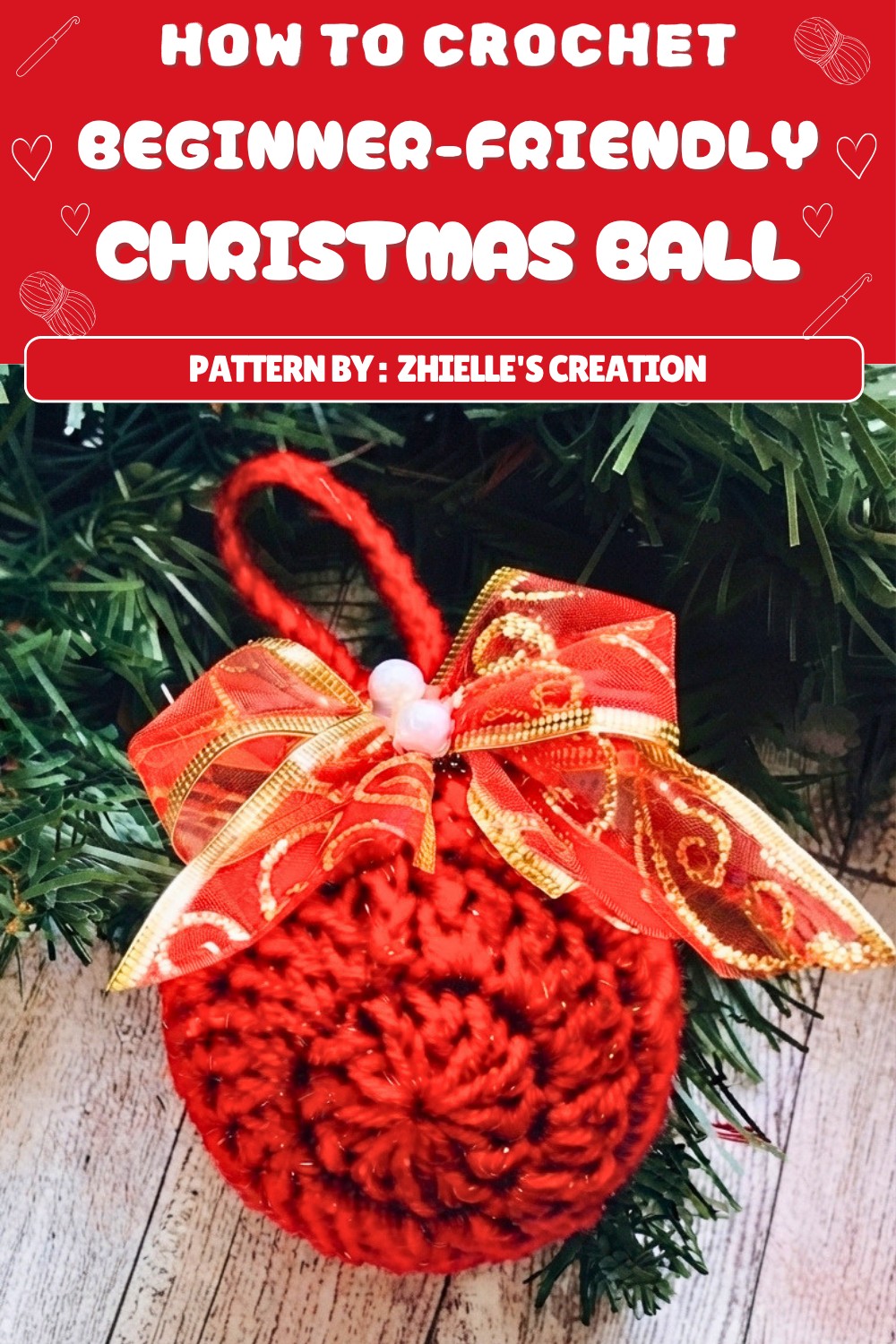 Free Crochet Christmas Ball Pattern