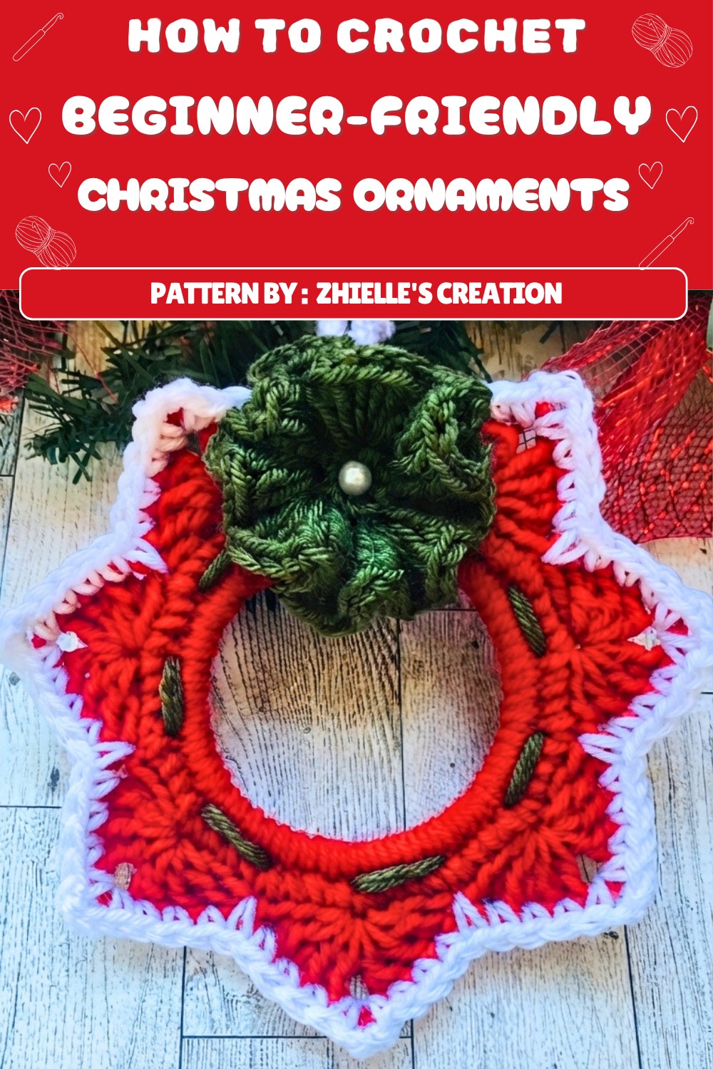Free Crochet Christmas Ornaments Pattern