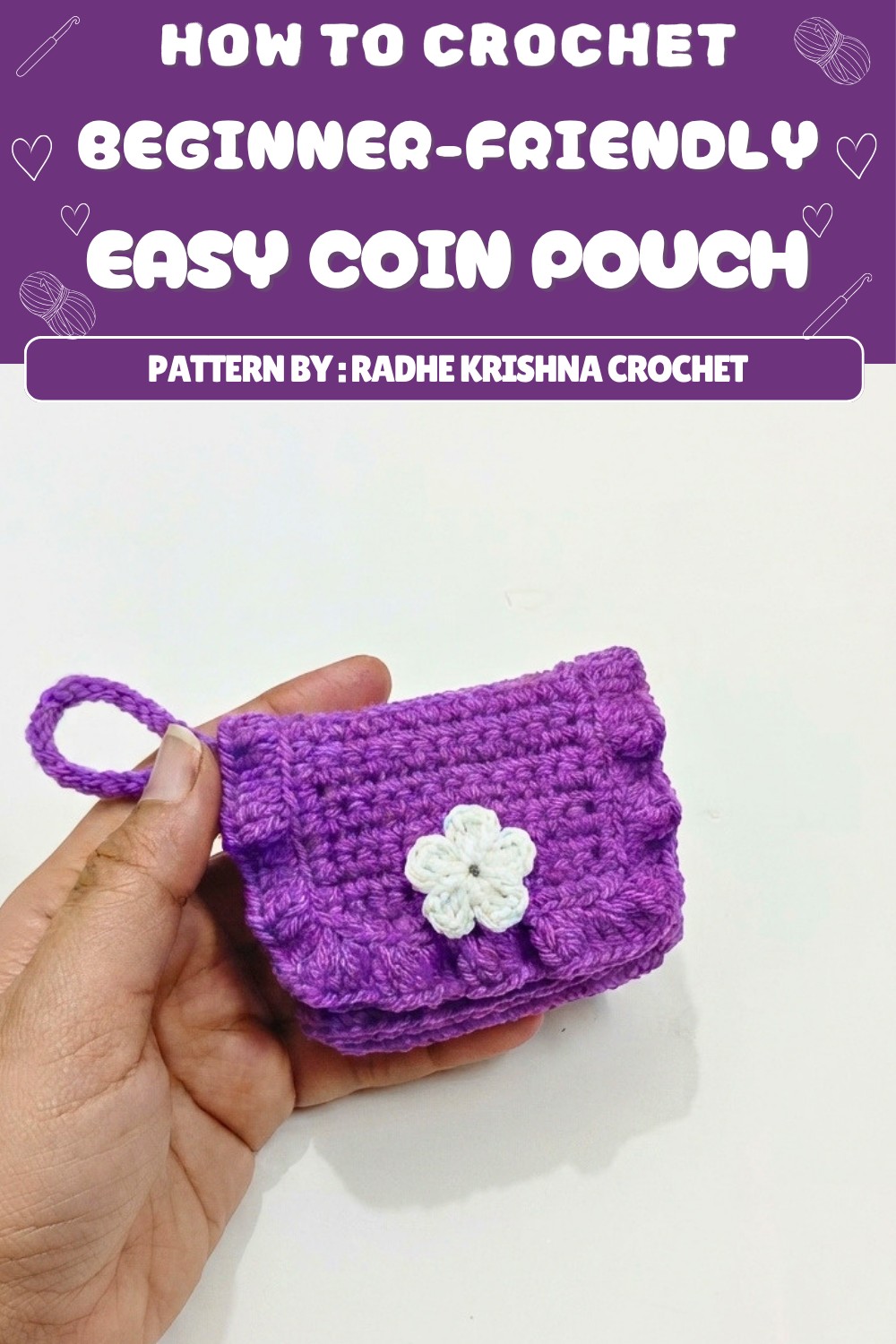 Free Crochet Coin Pouch Pattern