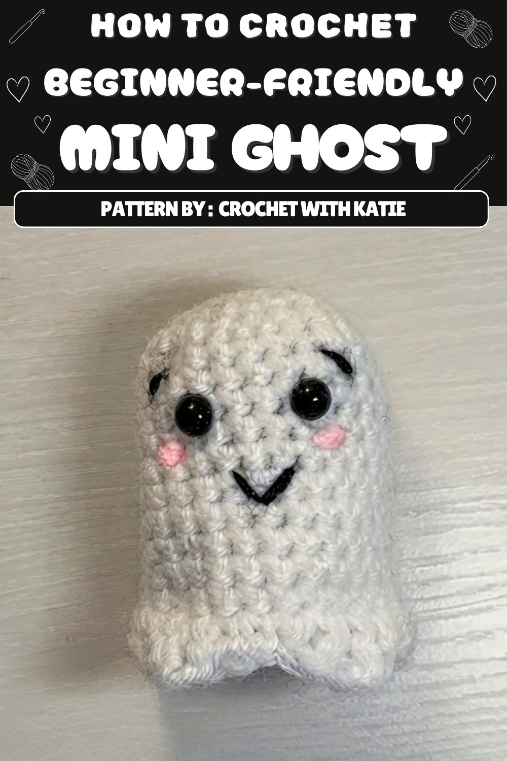Free Crochet Mini Ghost Pattern